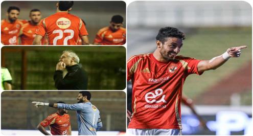 ذئب الجبل يسجل في وكره واعتراضات وإصابات في لقطات من فوز الأهلي على زد 